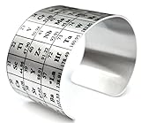 Neurons Not Included Periodic Table of Elements Cuff - Aluminum Wide Bracelet