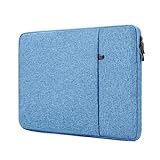 ProElife 12-Inch Laptop Tablet Sleeve Case Canvas Cover for 2022-2014 Surface Pro 4 / 5 / 6 / 7 / 7+ / 8|Surface Laptop Go 1/2 12.4'|MacBook Air/Pro 13'' M1|Samsung Galaxy Tab S8+ / S7+ Bag (Blue)