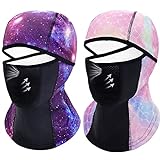 Breathable Kids Balaclava Ski Mask (2 Pack), Fleece Winter Face Mask for Cold Weather Boys Girls - Children Snow & Windproof Hat