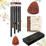 VENBEEL Wind Chimes for Outside, 32' Wooden Butterfly Windchime for Outdoor, Awesome Gifts for Women Mom, Unique Gift for Best Friend Sister, Garden Patio Gift Ideas for Anniversary Birthday Christmas