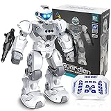 Toys for 6-10 Year Old Boys Girls, Remote Control Robot Gifts for Kids, Rechargeable Intelligent Programmable Robot Toys with 2.4GHz Gesture Sensing, Christmas Birthday Presents for kids age 6 7 8 9