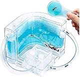 NAVADEAL Ant Farm Castle 2.0 with Connecting Tube, Ant Habitat Science Learning Kit, Best STEM 2021 Educational Kids Toy, Study Insect Behavior at Home & School, Plant Based Blue Gel 3D Maze Ecosystem