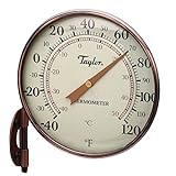 Taylor 481CR Dial Thermometer, 4.25', Copper