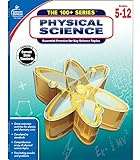 Carson Dellosa | The 100 Series: Physical Science Workbook | Grades 5-12, Science, 128pgs