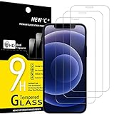NEW'C [3 Pack] Designed for iPhone 12 Mini (5.4) Screen Protector Tempered Glass, Case Friendly Ultra Resistant