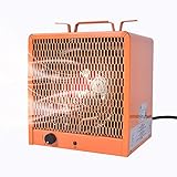 AAIN Industrial Heater, 240 Volt/4800 Watt/60Hz Portable Shop Garage Electric Heater with integrated Thermostat Control Space Heater For Workshop,Home,Shop & Office Garage Infared Fast Air Heater