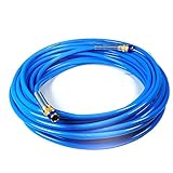 (New/good quality Tools) Professional 100ft x 1/4' NPT Air Compressor PU Hose Roofing Framing carpentry