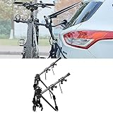 ECCPP Deluxe 2-Bike Trunk Mount Bicycle Rack Universal Fits Most Sedans/Hatchbacks/for Minivans and SUVs Bike Trunk Mount Rack