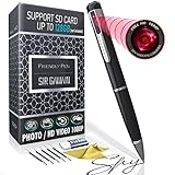 Hidden Spy Camera Pen 1080p - Nanny Camera Spy Pen Full HD Loop Recording or Picture Taking - Wireless Hidden Security Cam with Wide Angle Lens, Discrete Rechargeable