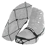 Yaktrax Pro Traction Cleats for Walking, Jogging, or Hiking on Snow and Ice (1 Pair), X-Large