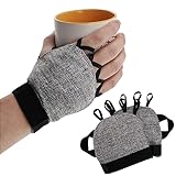 Zipcase Weighted Gloves for Tremors to Provide hand Stability and Improve Hand Dexterity, Perfect Writing Weights & Hand strenthening Tool（2 x 1/2lb, each glove）