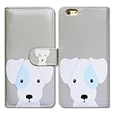 iPod Touch 7 Case,iPod Touch 6 Case,Bcov Pretty White Dog Wallet Flip Leather Cover Case with Credit Card ID Card Slot Holder Kickstand for iPod Touch 7/6/5