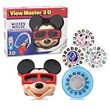 View Master Mickey Mouse Deluxe Set, Disney 100 Edition - STEM, Retro, Fun Learning Toy for Kids and Adults, Toddlers, Ages 3+