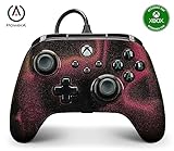 PowerA Advantage Wired Controller for Xbox Series X|S - Sparkle, gamepad, wired video game controller, gaming controller, USB-C, Works with Xbox One, Officially Licensed for Xbox
