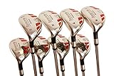 Left Handed Senior Women's Golf Clubs All Ladies iDrive Hybrids Complete Set Includes: #3, 4, 5, 6, 7, 8, 9, PW. Lady L Flex New Utility Easy Oversized Clubs. Perfect for 55+ Years Old