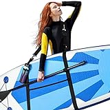Jevrench SUP Paddleboard Carrier, Paddleboard Accessories Adjustable Heavy-Duty Carry Straps for Paddleboards, Storage Sling, Canoe, Longboard & Kayak Carrying Accessories for Women and Men