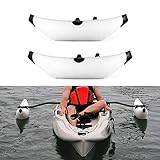 Lixada Kayak PVC Inflatable Outrigger Kayak Canoe Fishing Boat Standing Float Stabilizer System(Without Metal bar) -2 PCS