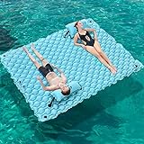 SEBOR Lake Floats, 114'X 90' Giant Inflatable Floating Mat for Lake Pool Boating Beach, Floating Island,Swimming Pool Party, and Family Fun