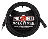 Pig Hog PHX35-10 3.5mm TRSF to 3.5mm TRSM Headphone Extension Cable, 10 Feet