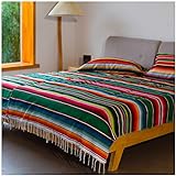 Mexican Beach Blanket Towel Cotton Turkish Beach Towels Oversized Sand Free Quick Dry Pool Swim Extra Large Adult Women Men Travel Fast Drying Lightweight Towel Clearance Compact No Sand Packable