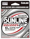 Sunline 63042307 4594-0120 Assassin FC Fishing Equipment, 17 lb