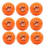 Superiornet 9 Pack 3' Weighted Training Baseballs & Softballs / 16 oz Heavy Balls for Hitting and Pitching