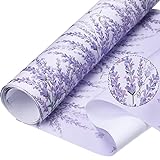 10 Sheets Drawer Liners for Dresser Lavender Scented Drawer Liners Drawer Paper Liner Non Adhesive Scented Liners for Drawers Fragrant Drawer Liners for Home Shelf Closet (Lavender,Lavender)