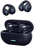 Wireless Earbuds,Open Ear Wireless Bluetooth Headphones Clip on Earbuds,Earbud & in-Ear Headphones,Wireless Sport Ear Buds,Bluetooth 5.3 Clip-on Earphones,30 Hours Playtime,for Workout/Office/Home