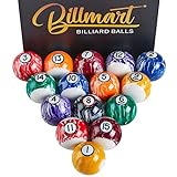Billmart Billiard Balls Set 16 Pool Table Balls