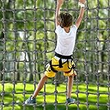 3.3' X 9.9' Polyester Playground Net, Heavy Duty Large Military Climbing Cargo Net, Kids Safety Protection Net, Rope Ladder, Swingset, for Kids & Adult, Indoor & Outdoor, Treehouse, Jungle Gyms