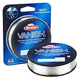Berkley Vanish®, Clear, 14lb | 6.3kg, 250yd | 228m Fluorocarbon Fishing Line, Suitable for Saltwater and Freshwater Environments