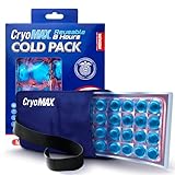 Cryo-Max Cold Pack, 8 Hour Reusable Cold Therapy Ice Pack for Elbows, Knees, Neck + More, Medium, 6' x 12' (1 Count)