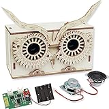 Gifts for Teen Girls Boys - Science Kits for Kids Age 8-10-12-14 - Crafts for Girls 8-12| STEM Toys Build Bluetooth Speaker Kit| 3D Puzzles DIY Electronic Projects 9 11 13 15 16+ Year Old(Model OWL)