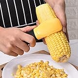 Good Grips Corn Peeler, Corn Stripper Knife, Kitchen Corn Cob Remover Serrated Vertical Blade Remover