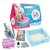 Zimpli Kids Gelli Spa from, 5 Use Pack, Children's Pamper Party Treat, Manicure and Pedicure Set for Teens, Sensory Play Toy for Girls and Boys, Present Toys