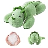 Niuniu Daddy 4lbs Weighted Stuffed Animals for Kids, 25' Giant Weighted Dinosaur Plush, Soft Stuffed Dino Weighted Plush Pillows, Cute Plush Toys Large Weighted Throw Pillow Gifts for Kids Adults