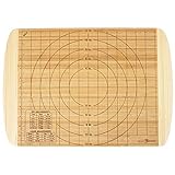 Totally Bamboo Reversible Baker's Board and Carving Butcher Block with Juice Grooves