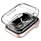 Spigen Liquid Crystal Designed for Apple Watch Case Series 7 (41mm) and Series 6/SE/5/4 (40mm) - Crystal Clear