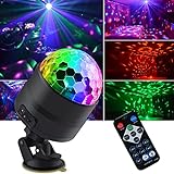 Disco Ball Light Party Lights dj Disco Lights, led Mini Colors Stage Lights Sound Activated Automatic, Strobe Light Halloween Christmas Decoration Lights Happy Birthday Gift Wedding Club Show