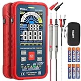 AstroAI Multimeter Tester 10000 Counts TRMS Auto-Ranging Color LCD Screen Digital Volt Meter, Fast Accurately Measures Voltage Current Amp Resistance Continuity Duty-Cycle Capacitance Temperature