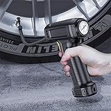 Sentmoon car Accessories 150PSI Tire Inflator Portable A-ir Compressor A-ir Pump for Car Tires 12V Auto Tire Pump with Digital Pressure Gauge with Emergency LED Light Clearance