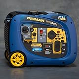 Firman WH03041 Dual Fuel Inverter 3300/3000W Recoil Start Gasoline or Propane Powered Parallel Ready Portable Generator