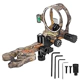 Quality 5 Pin Archery Compound Bow Sight Set with Light for Shooting Practicing Hunting Archery Accessory