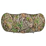 Ameristep Jakehouse Lightweight Durable 96' x 27' Compact Size 2-Person Capacity Portable Turkey Hunting Ground Blind - Mossy Oak Obsession