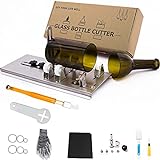 Glass Bottle Cutter, Upgraded Bottle Cutting Tool Kit, DIY Machine for Cutting Wine, Beer, Liquor, Whiskey, Alcohol, Champagne, Bottle Cutter for Round Bottle by Camdios