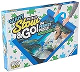 Ravensburger Giant Stow and Go Jigsaw Puzzle Accessory 17931—for Puzzles up to 3000 Pieces, 59 x 39 inches, Blue