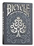 Bicycle Cinder Premium Playing Cards, Silver Smoke Foil, 1 Deck