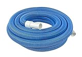 Poolmaster 33430 Heavy Duty In-Ground Pool Vacuum Hose With Swivel Cuff for In-Ground Pools, 1-1/2-Inch by 30-Feet,Neutral