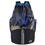 GoHimal Scuba Diving Bag, XL Mesh Backpack for Scuba Diving and Snorkeling Gear & Equipment, Holds Mask, Fins, Snorkel