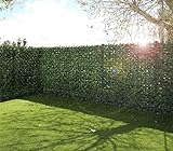 Artificial Ivy Fence Privacy Screen - UV Coated Faux Ivy Privacy Fence Screen - Fence Covering Privacy - Outdoor Privacy Screen - Patio Privacy for Fences Up to 6 Feet